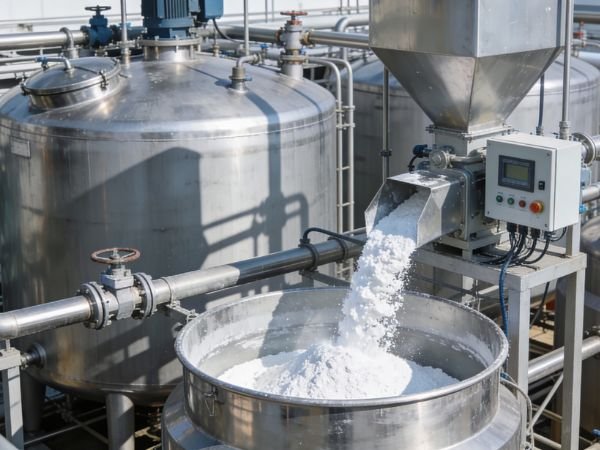 Why Global ETP Plants Are Switching to Calcium Hydroxide Powder Instead of Liquid Chemicals